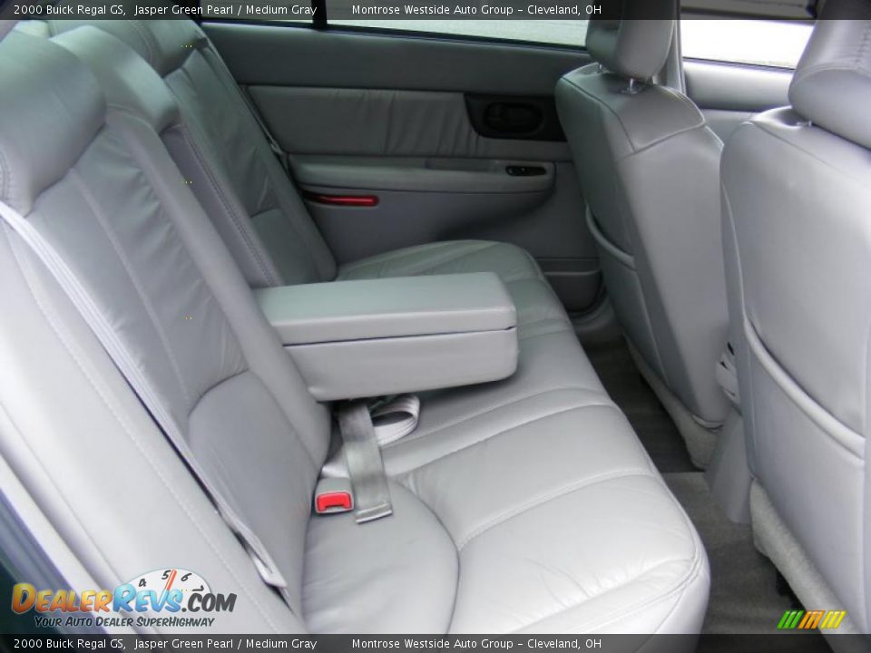 2000 Buick Regal GS Jasper Green Pearl / Medium Gray Photo #12