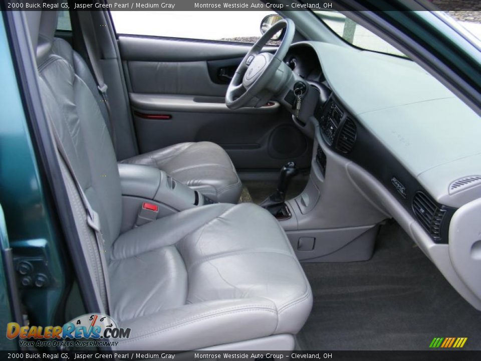2000 Buick Regal GS Jasper Green Pearl / Medium Gray Photo #13