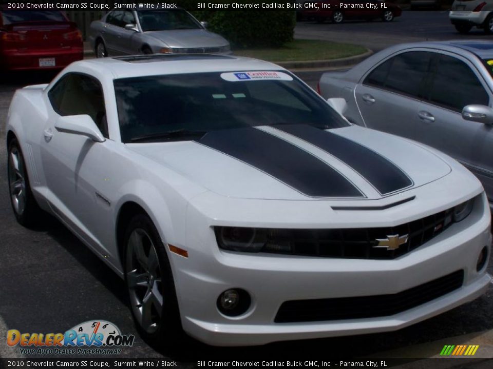 2010 Chevrolet Camaro SS Coupe Summit White / Black Photo #1