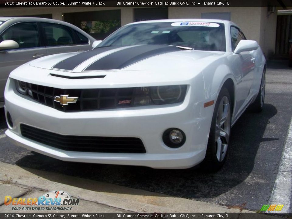 2010 Chevrolet Camaro SS Coupe Summit White / Black Photo #2