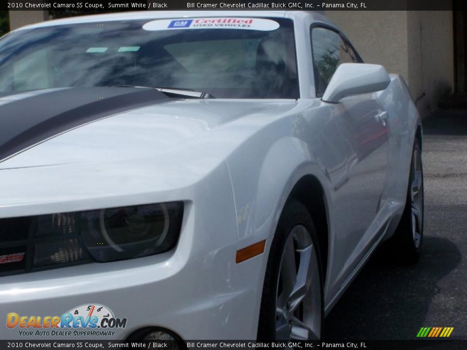 2010 Chevrolet Camaro SS Coupe Summit White / Black Photo #3