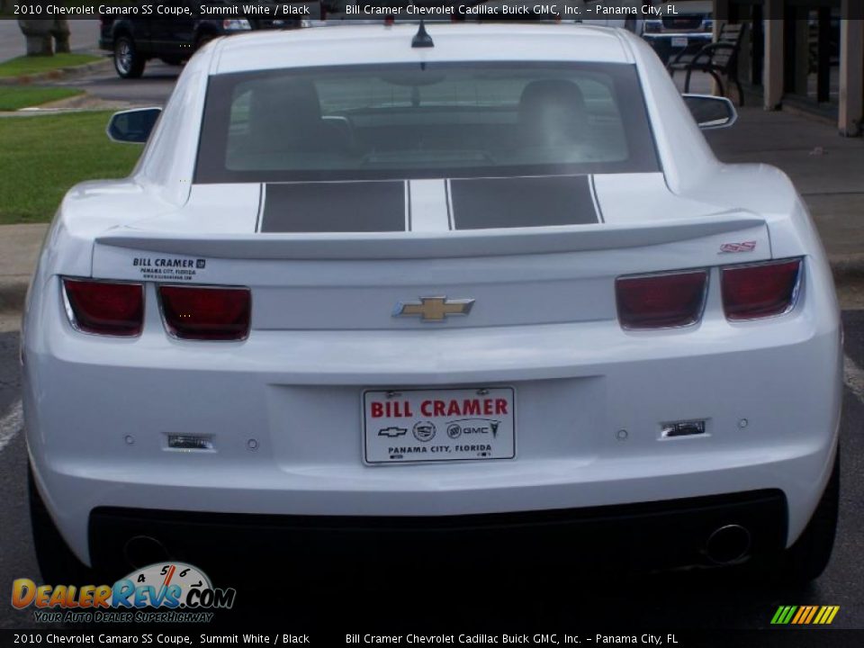 2010 Chevrolet Camaro SS Coupe Summit White / Black Photo #8