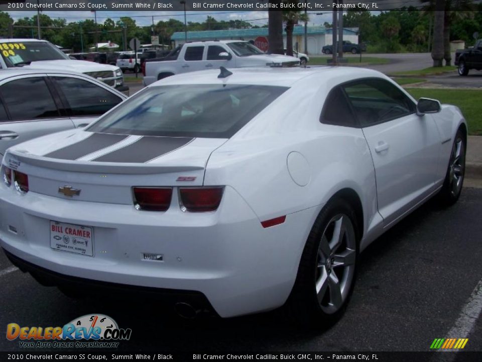 2010 Chevrolet Camaro SS Coupe Summit White / Black Photo #9