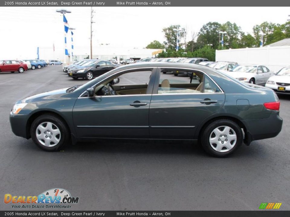 2005 Honda accord deep green pearl #2