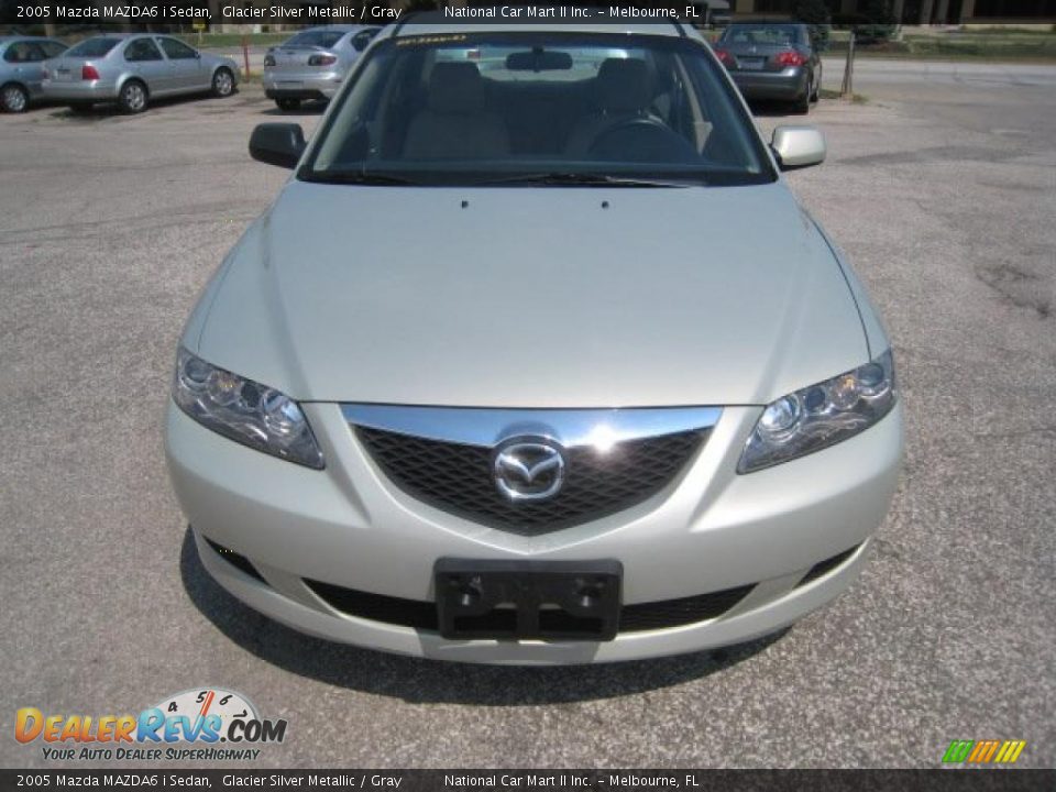 2005 Mazda MAZDA6 i Sedan Glacier Silver Metallic / Gray Photo #2