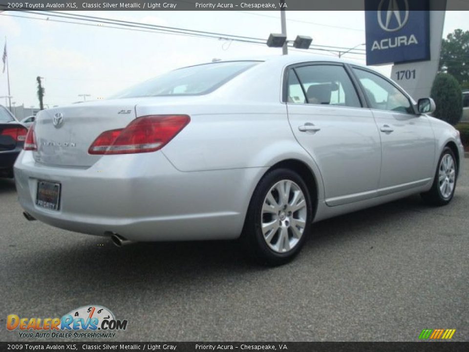 2009 Toyota Avalon XLS Classic Silver Metallic / Light Gray Photo #6