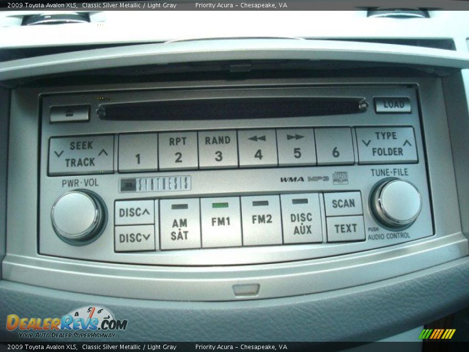 2009 Toyota Avalon XLS Classic Silver Metallic / Light Gray Photo #18