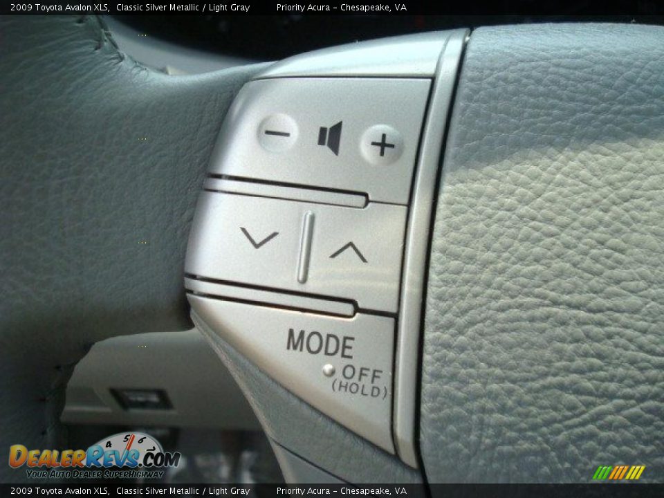 2009 Toyota Avalon XLS Classic Silver Metallic / Light Gray Photo #25