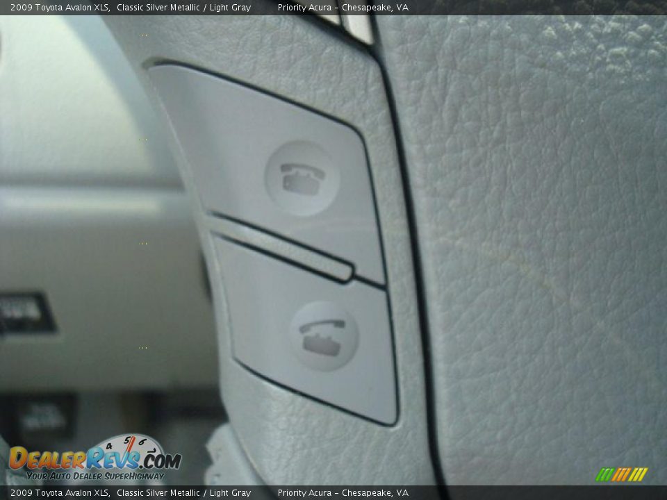 2009 Toyota Avalon XLS Classic Silver Metallic / Light Gray Photo #28