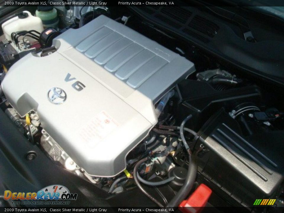 2009 Toyota Avalon XLS Classic Silver Metallic / Light Gray Photo #32