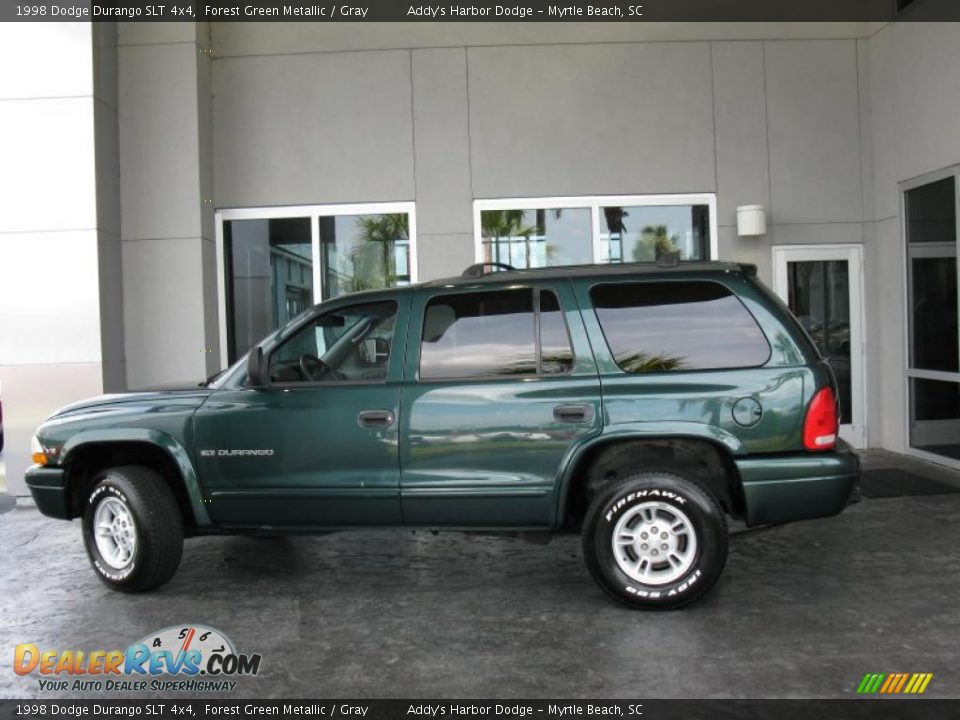 1998 Dodge Durango SLT 4x4 Forest Green Metallic / Gray Photo #2