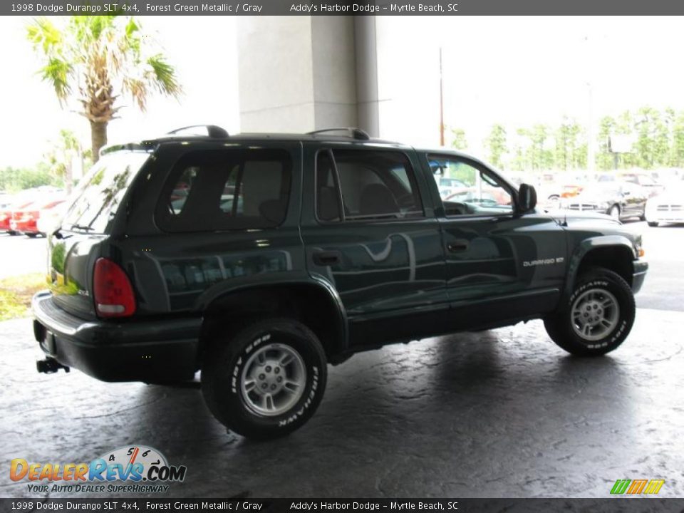 1998 Dodge Durango SLT 4x4 Forest Green Metallic / Gray Photo #6