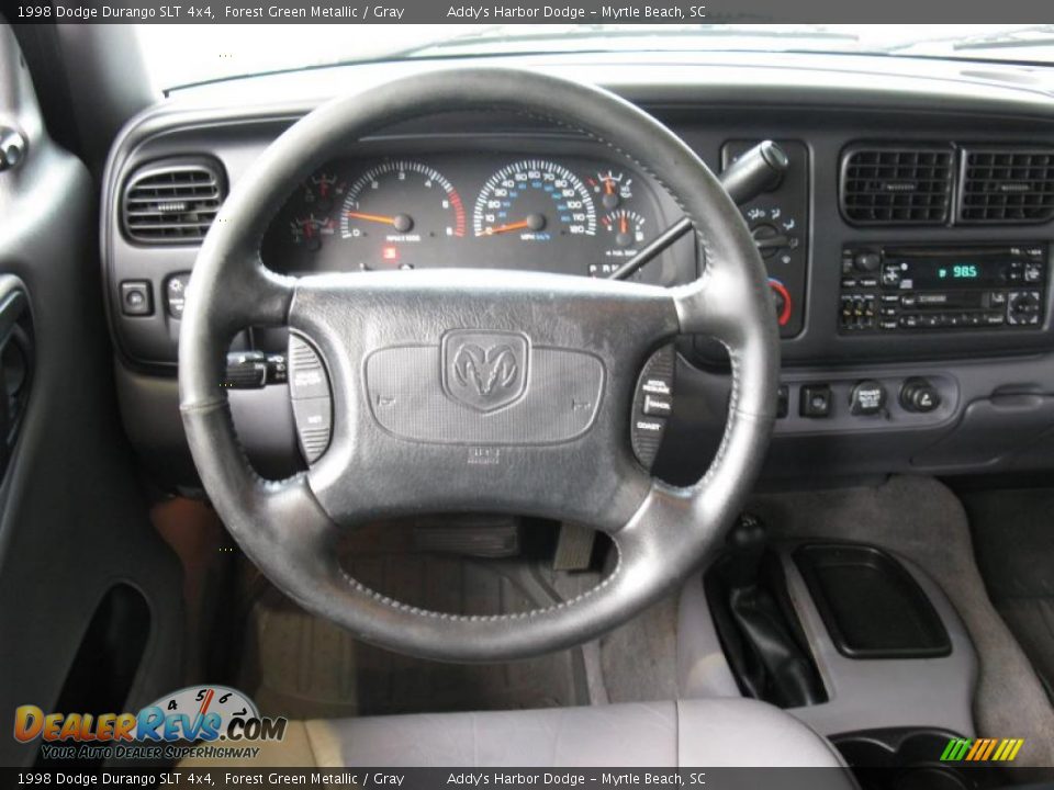 1998 Dodge Durango SLT 4x4 Forest Green Metallic / Gray Photo #18