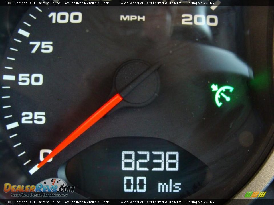 2007 Porsche 911 Carrera Coupe Arctic Silver Metallic / Black Photo #21