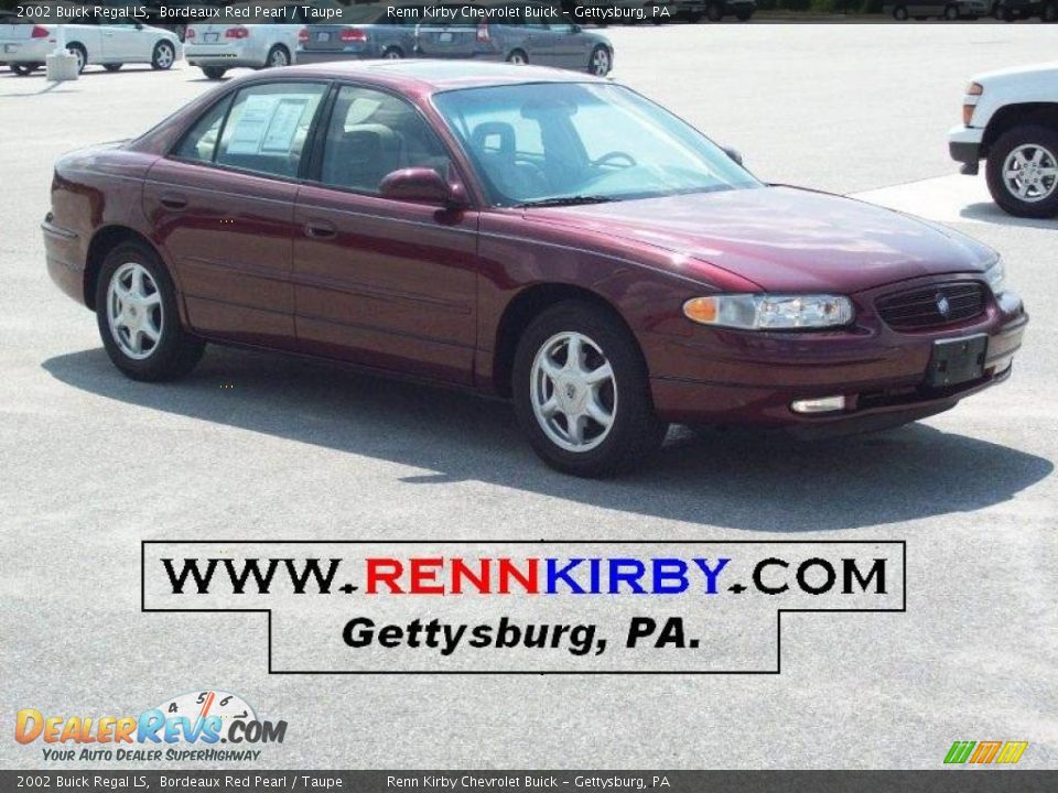 2002 Buick Regal LS Bordeaux Red Pearl / Taupe Photo #1