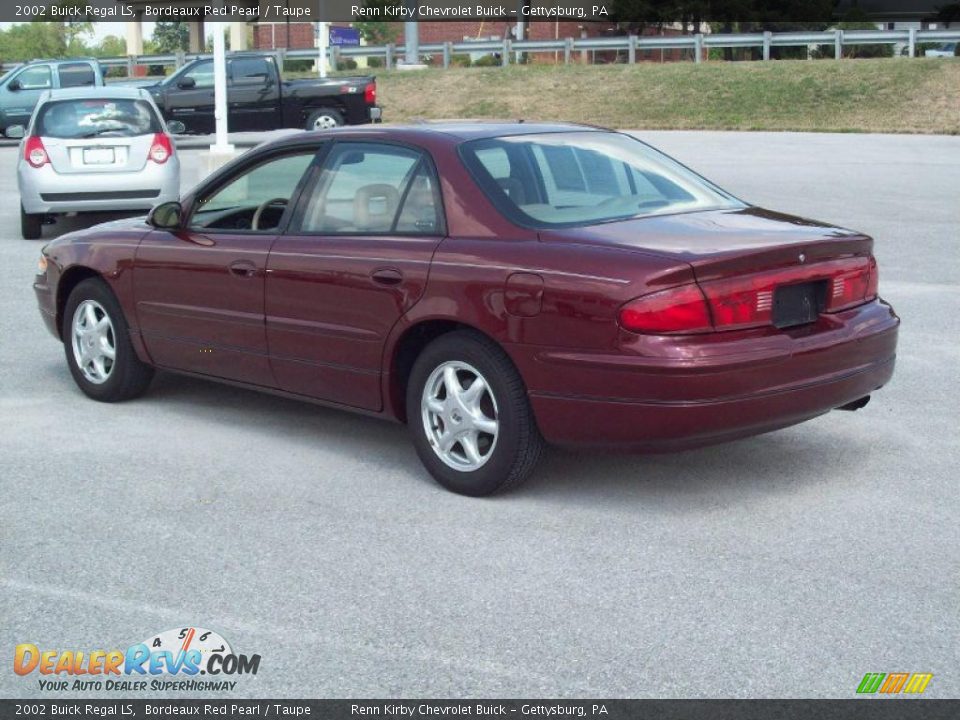 2002 Buick Regal LS Bordeaux Red Pearl / Taupe Photo #2