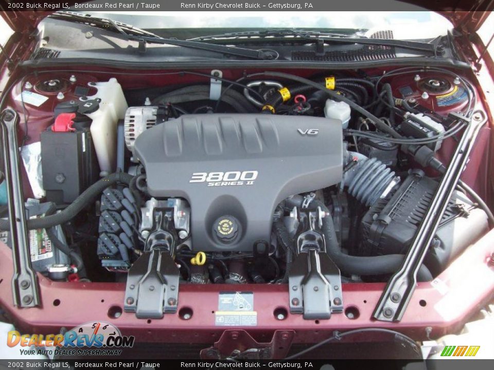 2002 Buick Regal LS Bordeaux Red Pearl / Taupe Photo #16