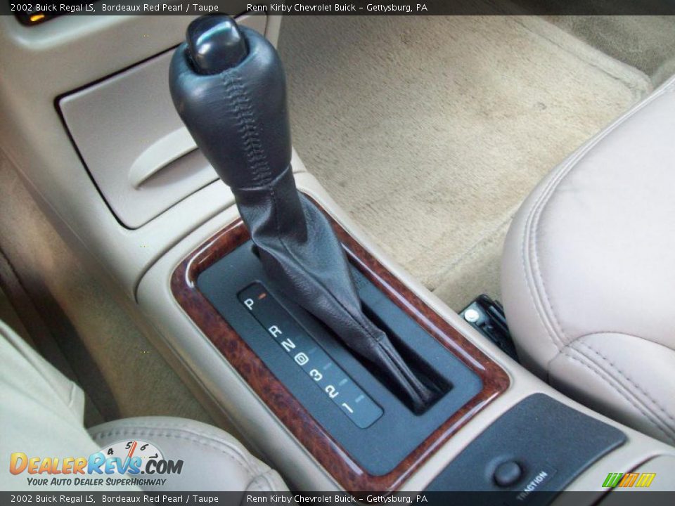 2002 Buick Regal LS Bordeaux Red Pearl / Taupe Photo #22