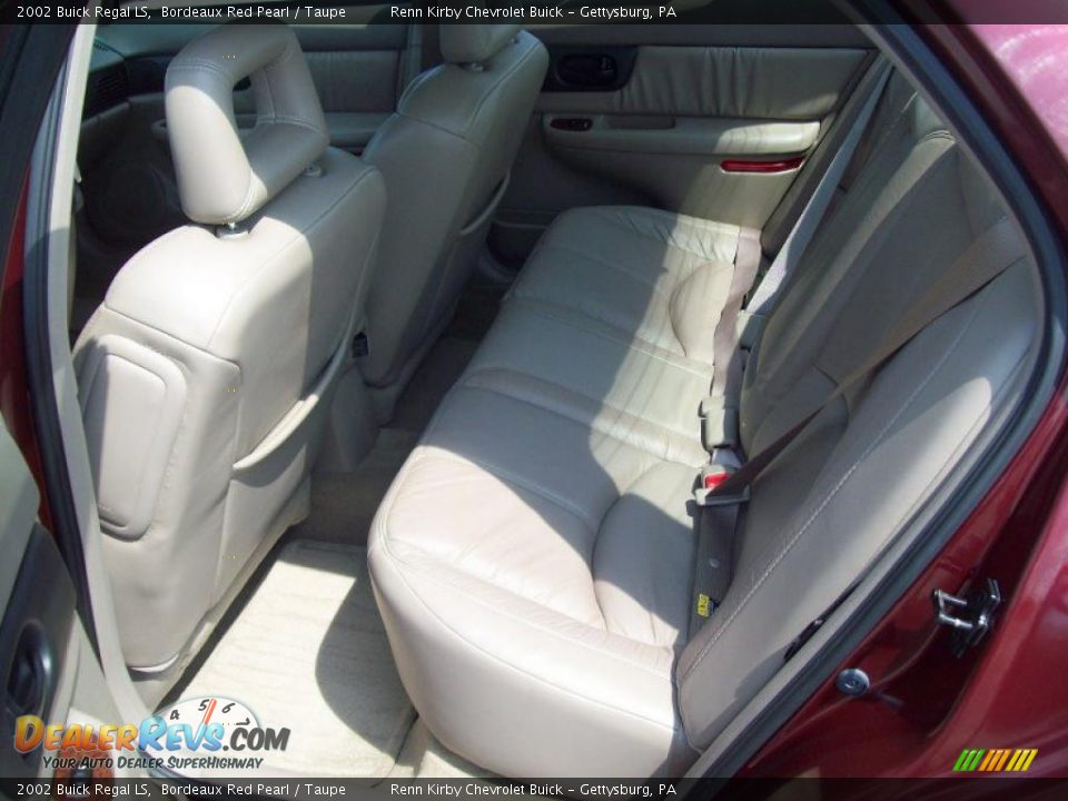 2002 Buick Regal LS Bordeaux Red Pearl / Taupe Photo #27