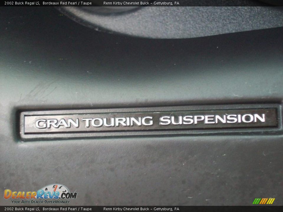 2002 Buick Regal LS Bordeaux Red Pearl / Taupe Photo #29