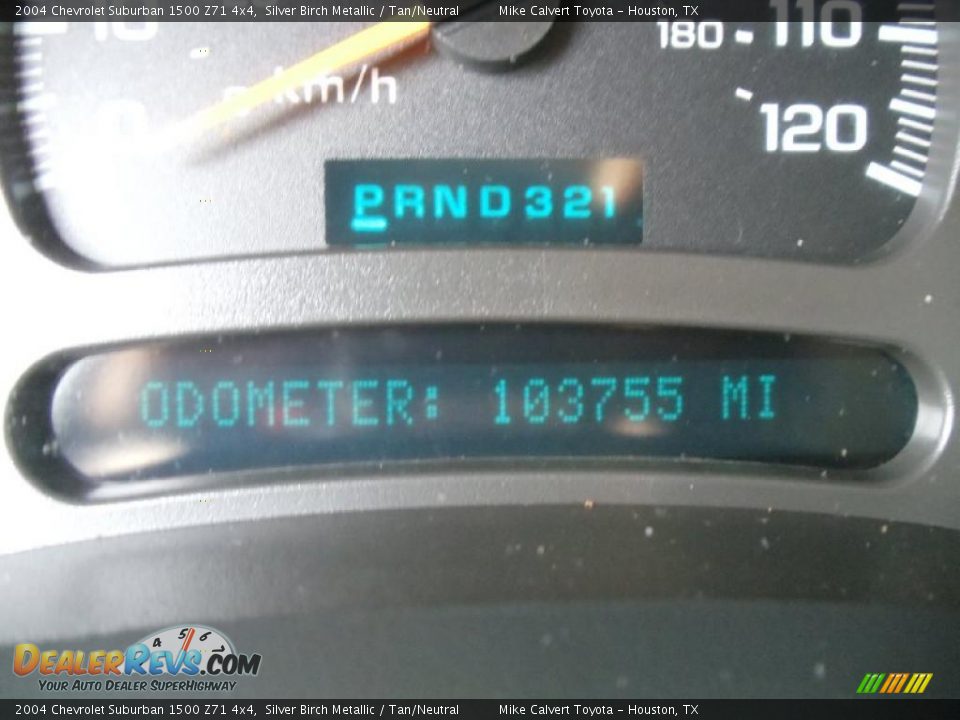 2004 Chevrolet Suburban 1500 Z71 4x4 Silver Birch Metallic / Tan/Neutral Photo #13