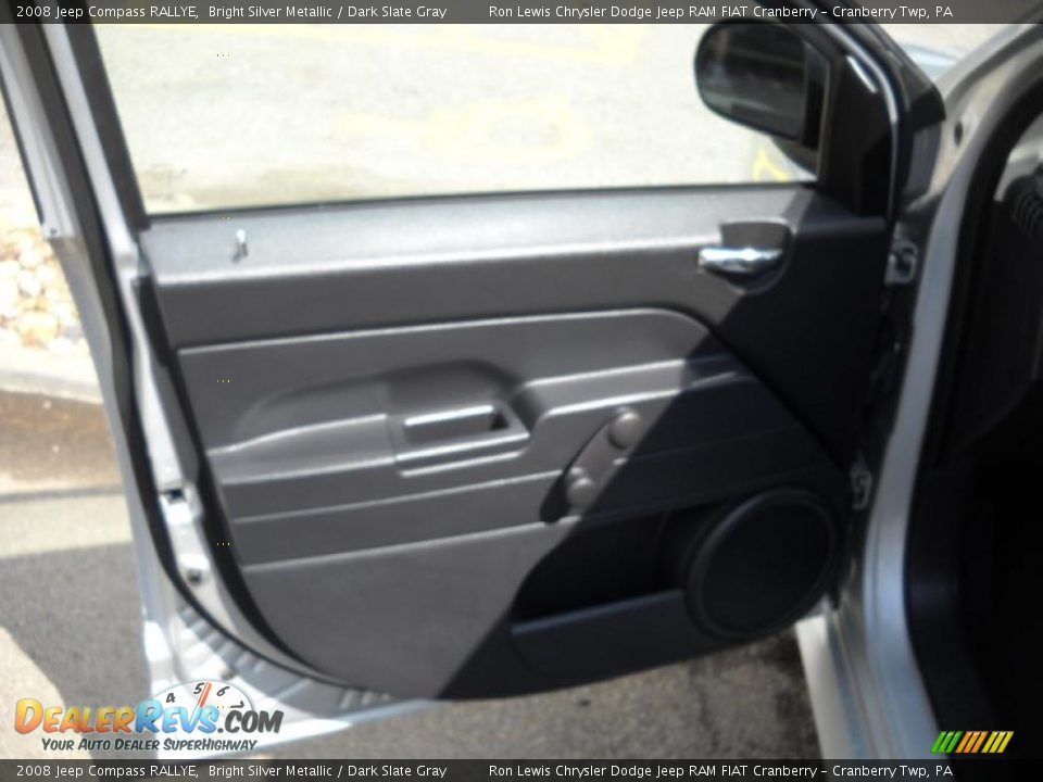 2008 Jeep Compass RALLYE Bright Silver Metallic / Dark Slate Gray Photo #6