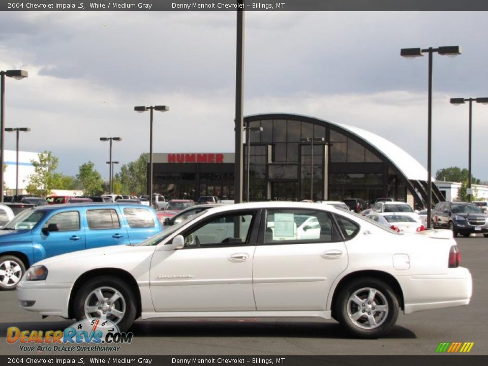 2004 Chevrolet Impala LS White / Medium Gray Photo #1