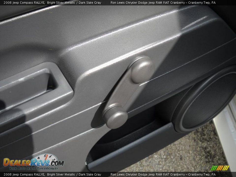 2008 Jeep Compass RALLYE Bright Silver Metallic / Dark Slate Gray Photo #21