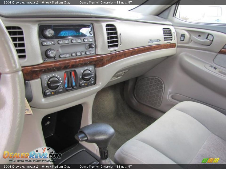 2004 Chevrolet Impala LS White / Medium Gray Photo #7