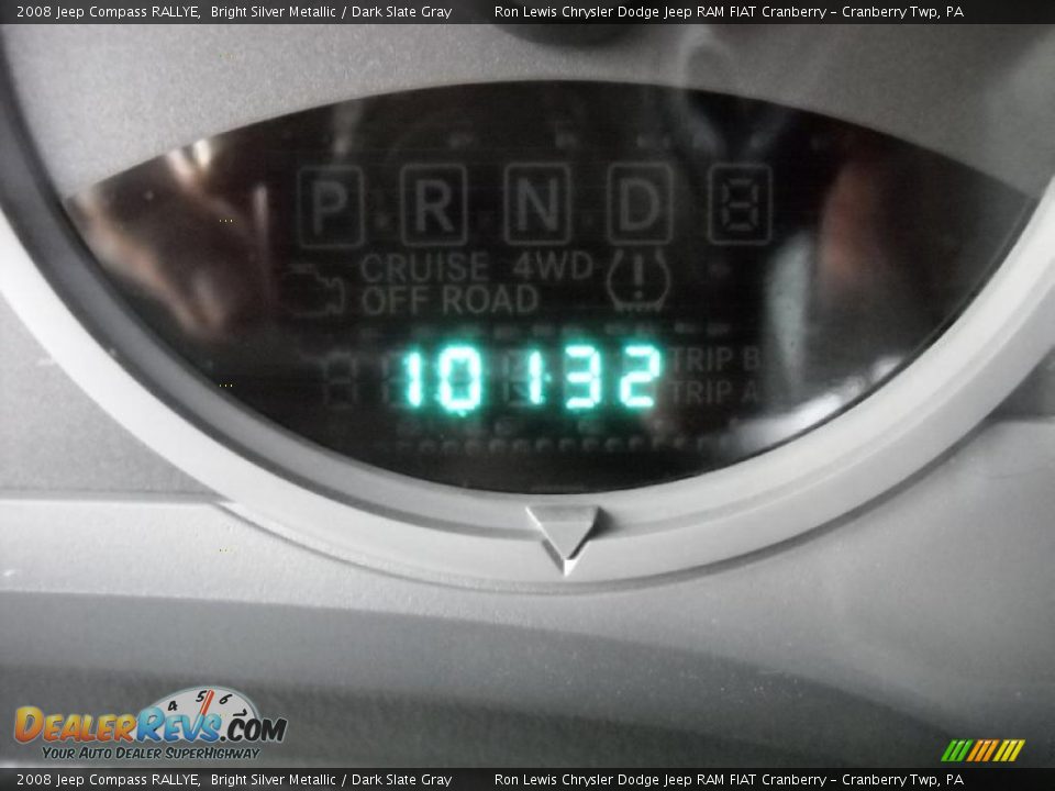 2008 Jeep Compass RALLYE Bright Silver Metallic / Dark Slate Gray Photo #25