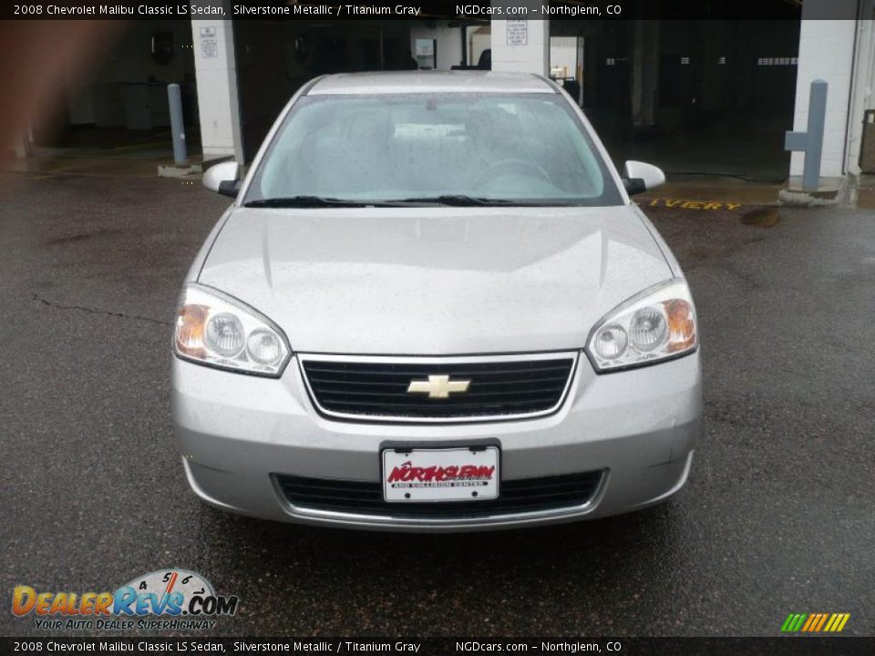 2008 Chevrolet Malibu Classic LS Sedan Silverstone Metallic / Titanium Gray Photo #2