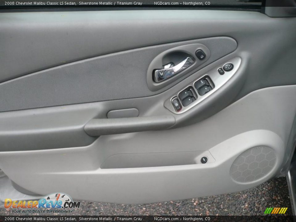 2008 Chevrolet Malibu Classic LS Sedan Silverstone Metallic / Titanium Gray Photo #6