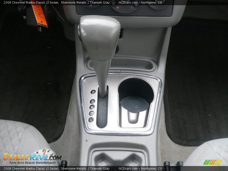 2008 Chevrolet Malibu Classic LS Sedan Silverstone Metallic / Titanium Gray Photo #14