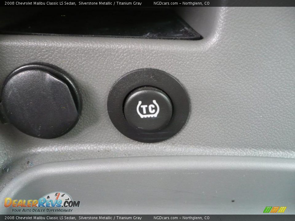 2008 Chevrolet Malibu Classic LS Sedan Silverstone Metallic / Titanium Gray Photo #21
