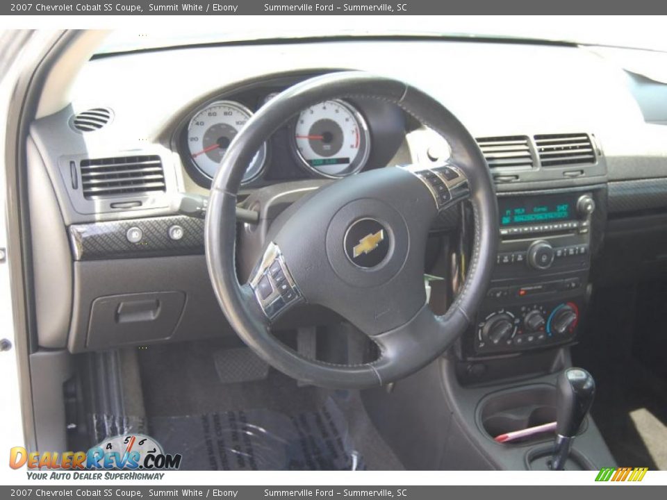 2007 Chevrolet Cobalt SS Coupe Summit White / Ebony Photo #3