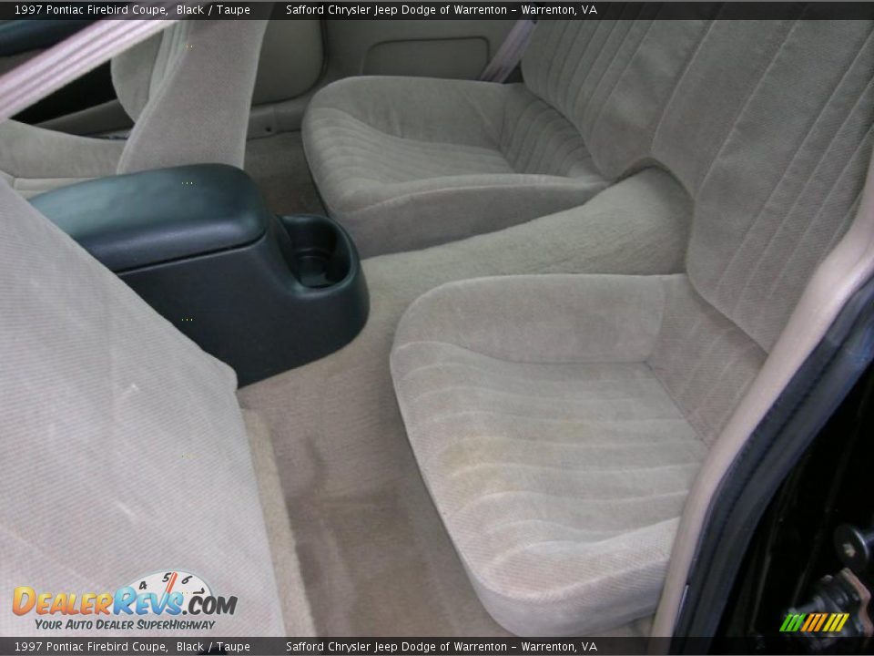 1997 Pontiac Firebird Coupe Black / Taupe Photo #5