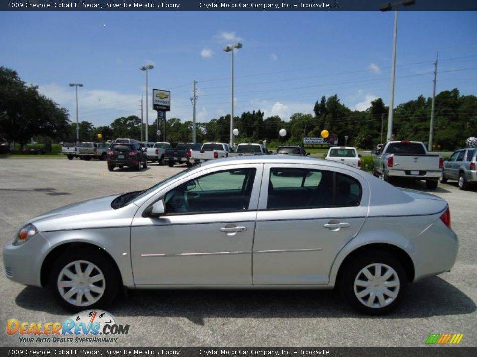 2009 Chevrolet Cobalt LT Sedan Silver Ice Metallic / Ebony Photo #2