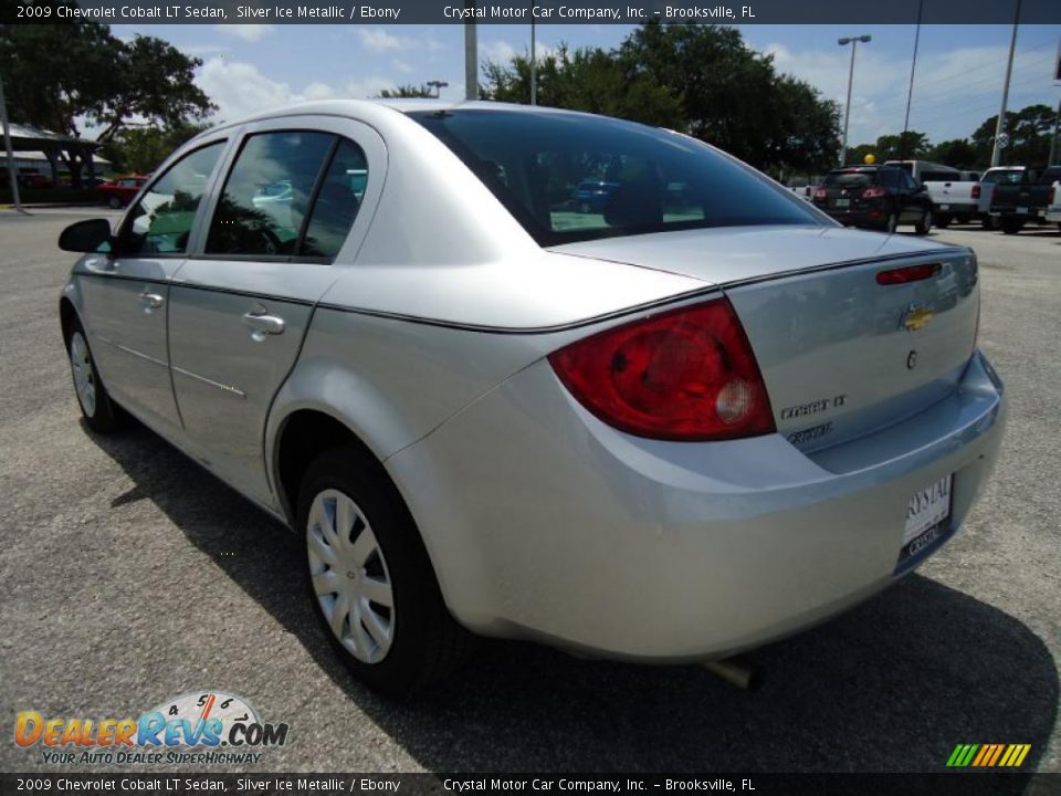 2009 Chevrolet Cobalt LT Sedan Silver Ice Metallic / Ebony Photo #3
