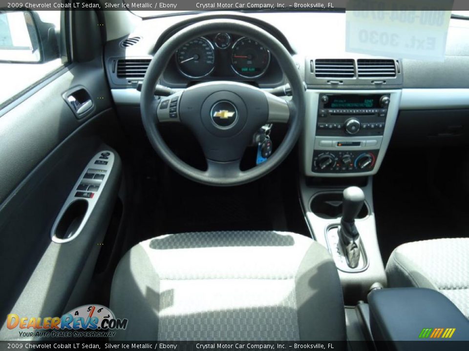 2009 Chevrolet Cobalt LT Sedan Silver Ice Metallic / Ebony Photo #8