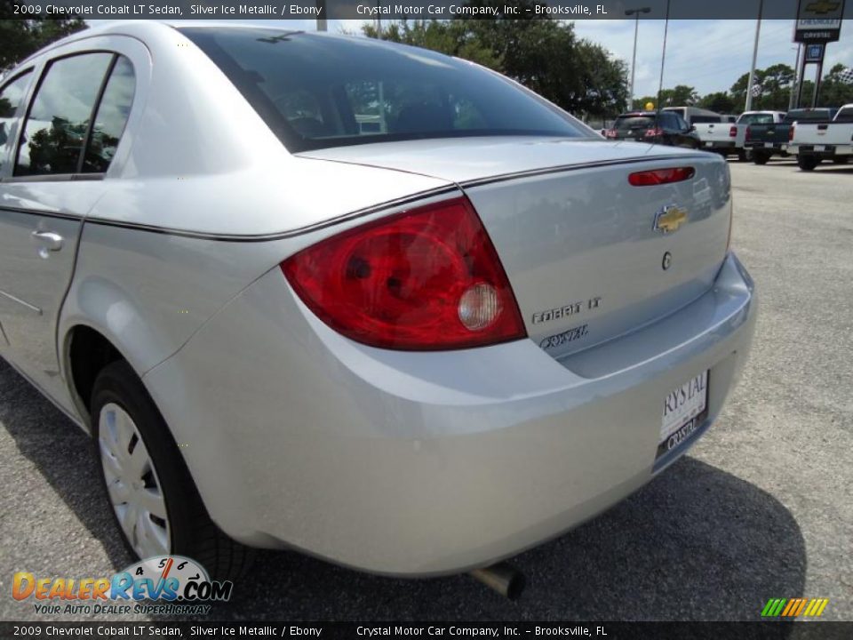 2009 Chevrolet Cobalt LT Sedan Silver Ice Metallic / Ebony Photo #9
