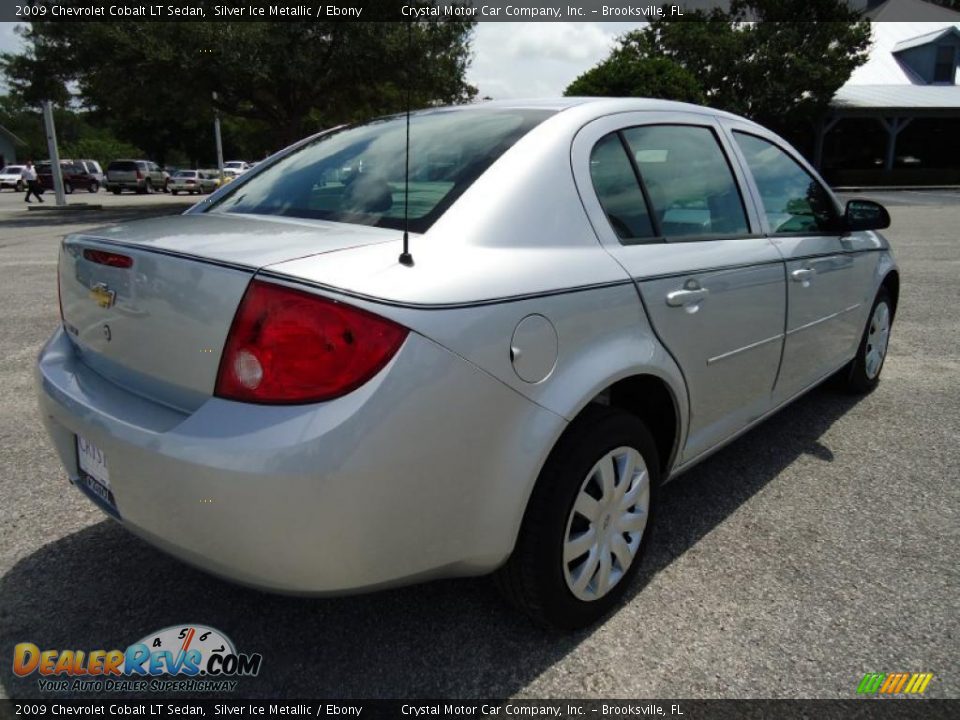 2009 Chevrolet Cobalt LT Sedan Silver Ice Metallic / Ebony Photo #12