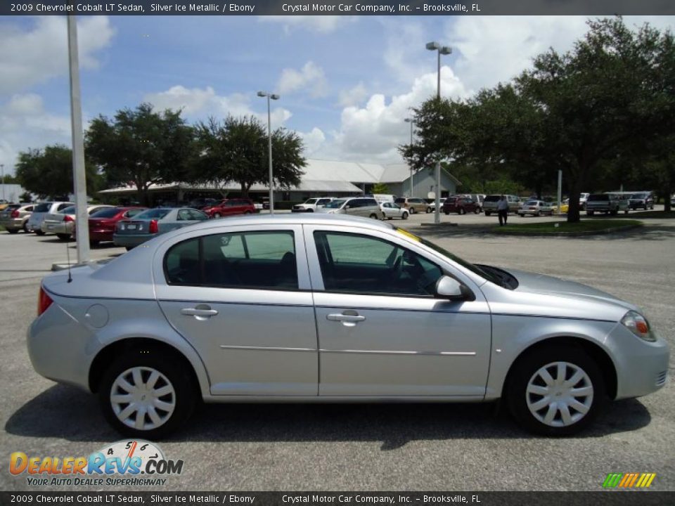 2009 Chevrolet Cobalt LT Sedan Silver Ice Metallic / Ebony Photo #13