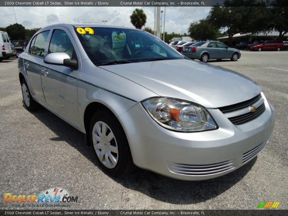 2009 Chevrolet Cobalt LT Sedan Silver Ice Metallic / Ebony Photo #14