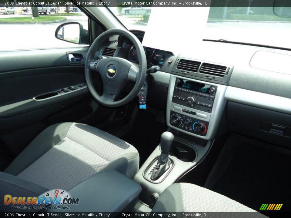 2009 Chevrolet Cobalt LT Sedan Silver Ice Metallic / Ebony Photo #17