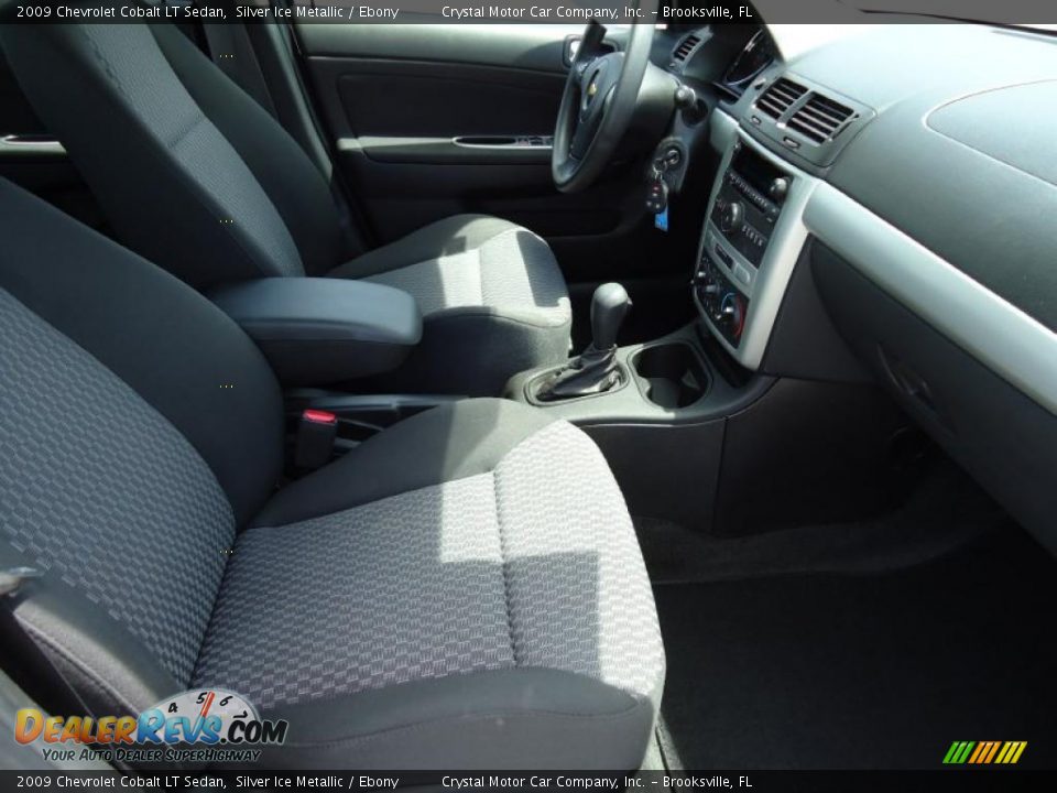 2009 Chevrolet Cobalt LT Sedan Silver Ice Metallic / Ebony Photo #19
