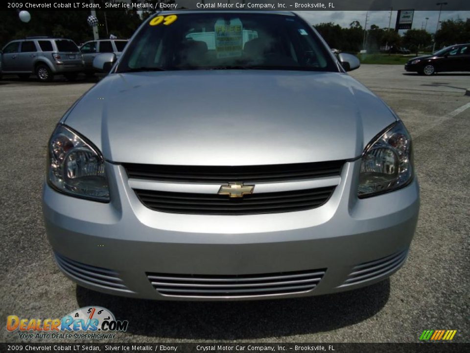 2009 Chevrolet Cobalt LT Sedan Silver Ice Metallic / Ebony Photo #21