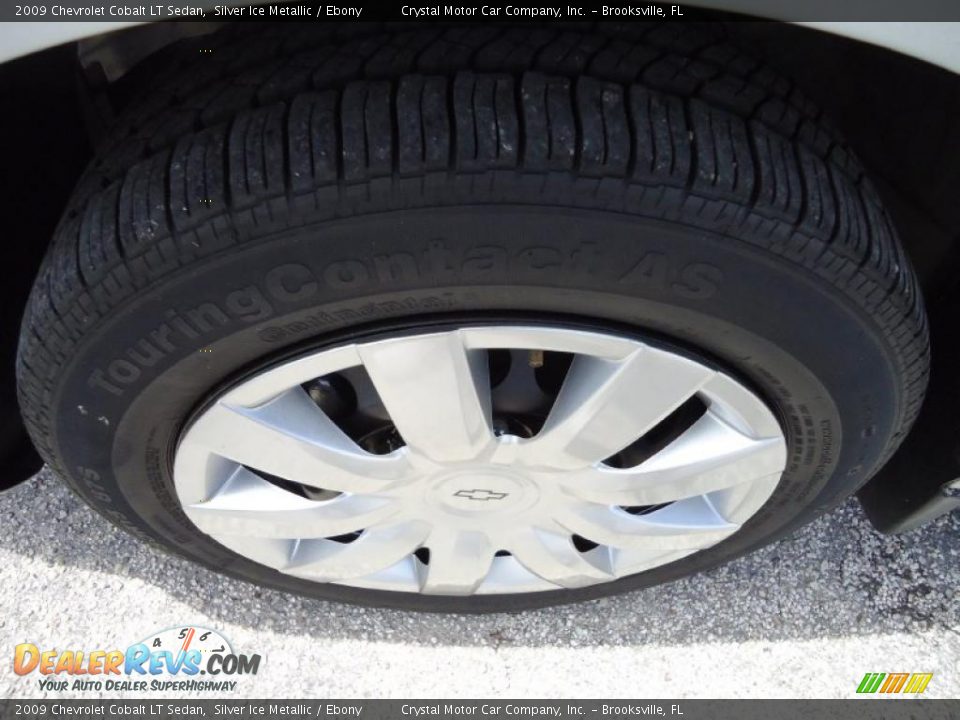 2009 Chevrolet Cobalt LT Sedan Silver Ice Metallic / Ebony Photo #23