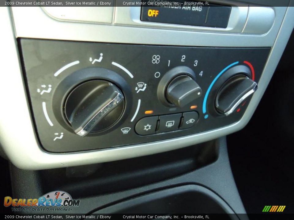 2009 Chevrolet Cobalt LT Sedan Silver Ice Metallic / Ebony Photo #32