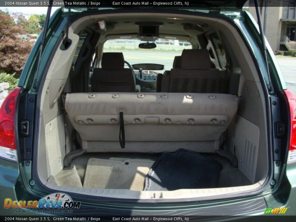 2004 Nissan Quest 3.5 S Green Tea Metallic / Beige Photo #13