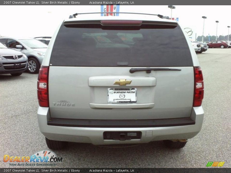 2007 Chevrolet Tahoe LS Silver Birch Metallic / Ebony Photo #4